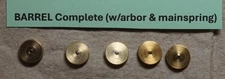 5 x Schwab & Feller AG FOR- ROLEX 2235 2230 BARREL Complete w/arbor & mainspring