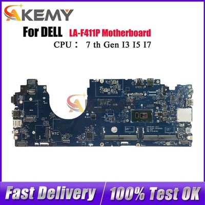 Notebook Mainboard For Dell Latitude 15 5590 LA-F411P I3 I5 I7 0VJF9H 0VT64T