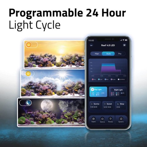 Fluval Sea Reef 4.0 LED aquarium Fish Tank Lighting - Picture 6 of 35