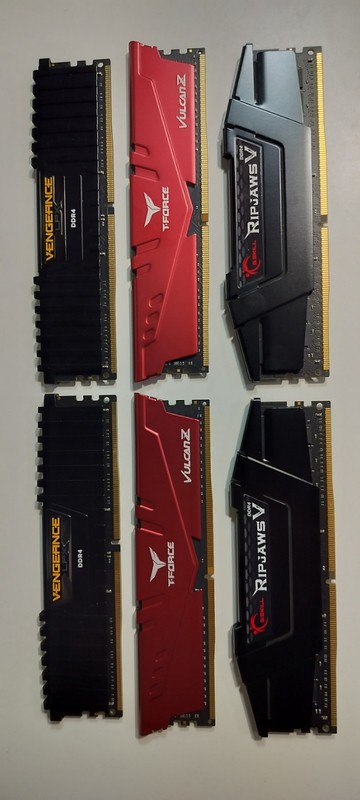 99 CENT START | AUCTION, 10 DAYS | 96GB (6x16GB) | DDR4 2400 & DDR4-3200