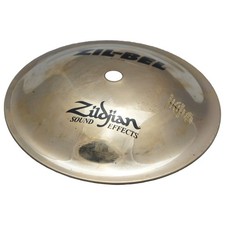 Zildjian A20001 6" Small Zil Bell Drumset Cymbal High Pitch  Loud Volume - Used