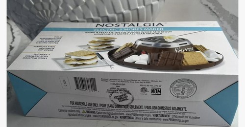 S'MORES KIT von Nostalgia SMM200 Indoor Elektrischer Edelstahl S'mores Maker - Bild 3 von 3