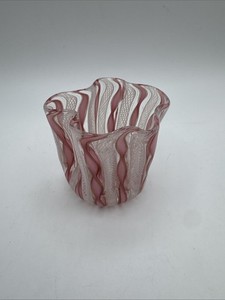 Murano Vase Pink | eBay