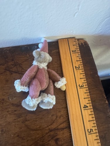 Hermann Limited Edition Clown Bear Handmade Artist - Picture 3 of 4
