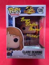BRYCE DALLAS HOWARD signed Autogramm Funko Pop JURASSIC in Person autograph ACOA