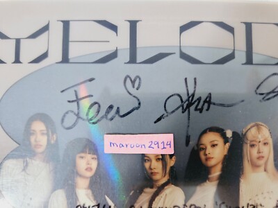 EVERGLOW Last Melody Signed Promo Album Autographed + Message