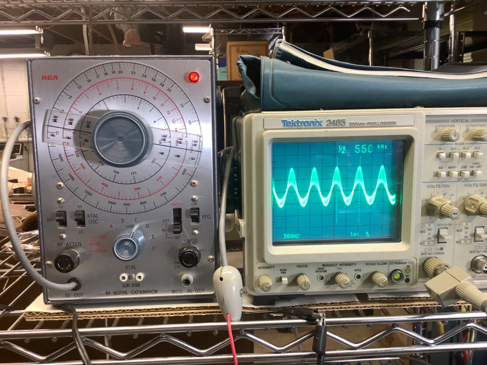 RCA WR50B RF SIGNAL GENERATOR Tested & Calibrated eBay