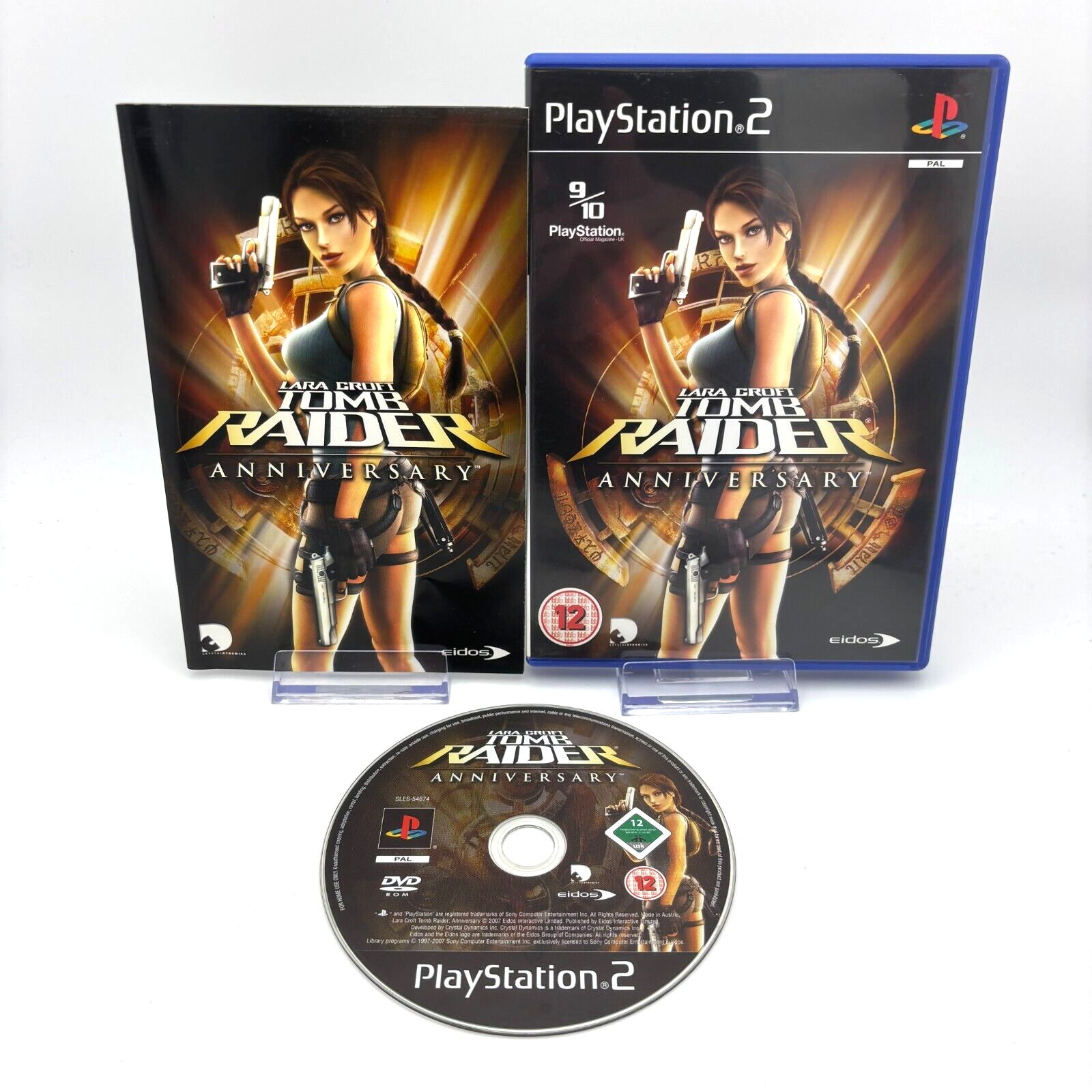 Lara Croft Tomb Raider: Anniversary (PAL PS2, 2007)  *Near Mint* *Disc Perfect*