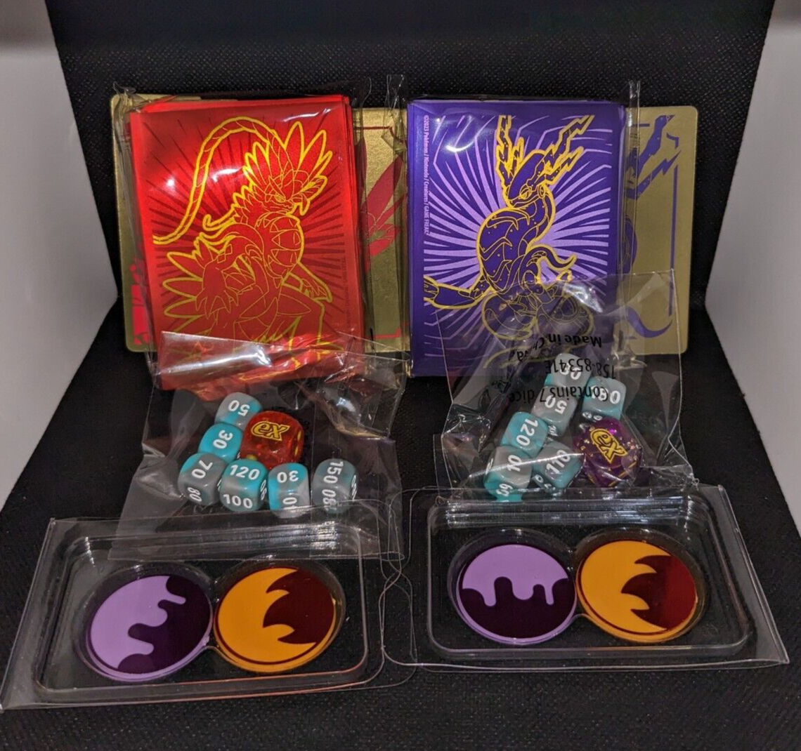 miraidon booster box Pokemon TCG Scarlet & Violet Koraidon & Miraidon Elite Trainer Box ETB  Contents