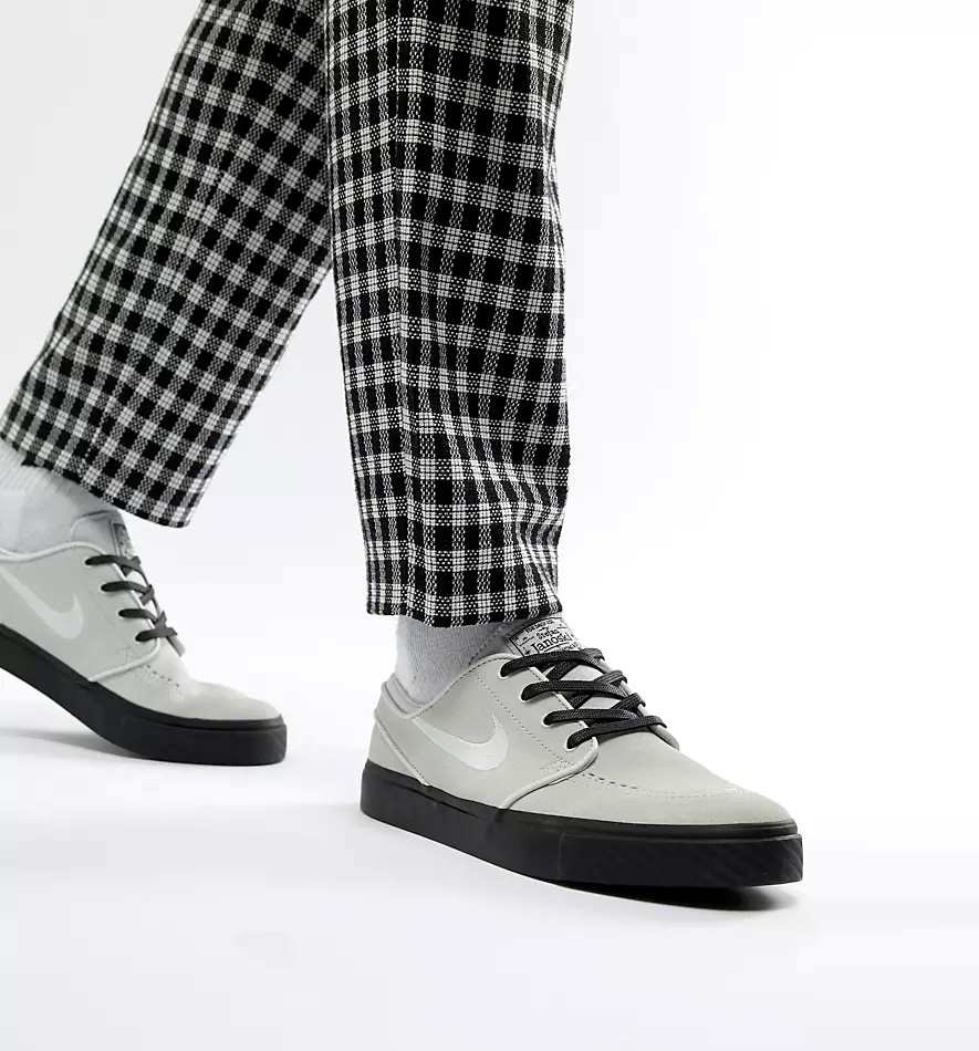 Nike SB Zoom Stefan Janoski Suede 2018 Vast Grey Size UK (EU