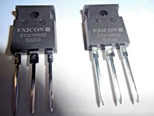 2SK1058 2SJ162 VIA  ECX10N20 ECX10P20 EXICON ...