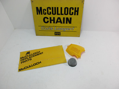 McCulloch Mini Mac 2.0 110 120 130 165 Chainsaw Air Filter & Cover Yellow