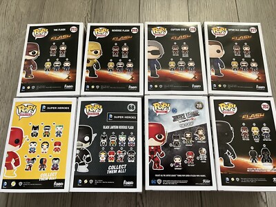 The Flash Funko Pop Television Series Justice League DC Comics Lot