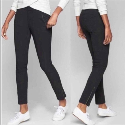 Athleta Black Wander Skinny Pants Size 