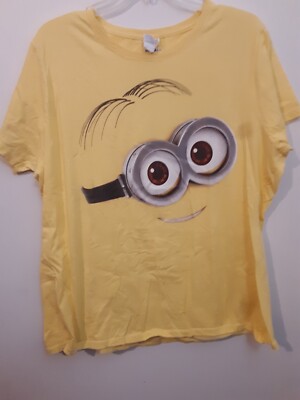 DESPICABLE ME MINION T-SHIRT XXL UNIVERSAL STUDIOS 