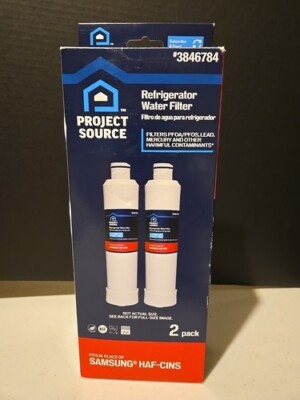 Project Source Refrigerator Water Filter S-2-2 Samsung HAF-CINS 2 Pack FREE SHIP