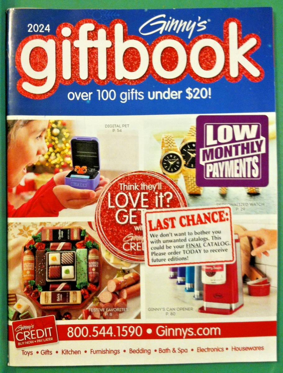 3x 🔥GINNY'S🔥 2023-2025 Catalogs Gift Ideas Holidays Birthday