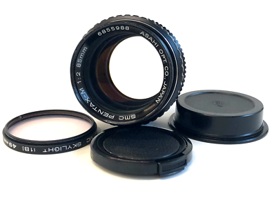 Exc+5] Pentax SMC Pentax-M 85mm f/2 Portrait MF Lens For K Mount