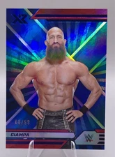 2022 Panini Chronicles WWE XR #300 Tommaso Ciampa Blue Parallel 08/99