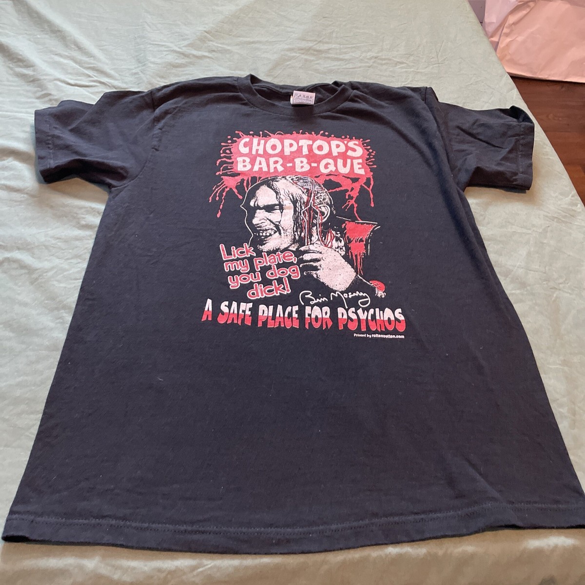 Vintage Texas Chainsaw Massacre ChopTop Horror Movie T-Shirt M