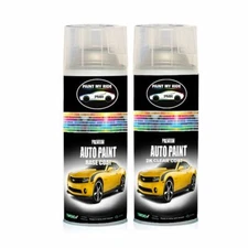 Ground, Mid  & 2K Clear Coat Aerosols WA800J White Diamond Pearl GM 2002-2015