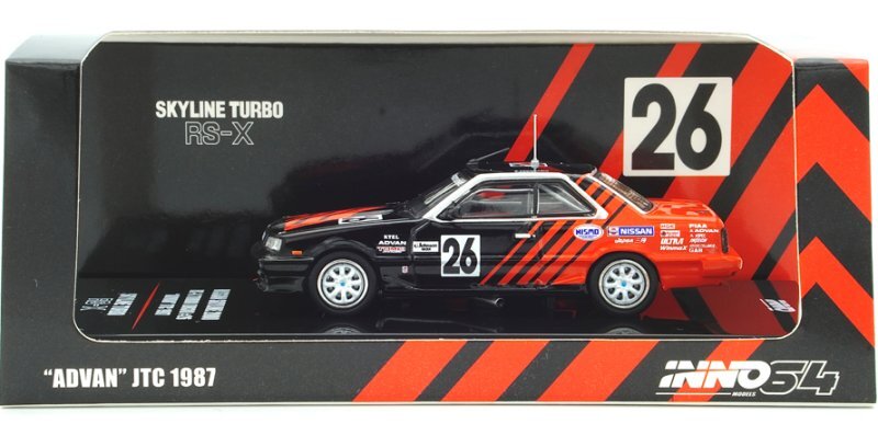 NISSAN Skyline 2000 RS-X Turbo (DR30) - #26 ADVAN - 1987 - JTC