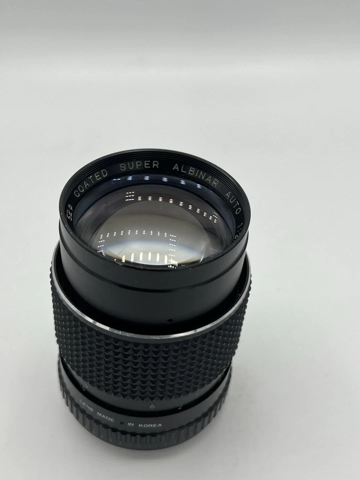 Super Albinar Auto 1:2.8 F=135mm No 867454 52Ø Coated Camera Lens for Nikon VTG - Image 3 of 4