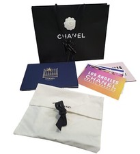 Chanel Boutique Bag, Garmet Pouch And Book Bundle