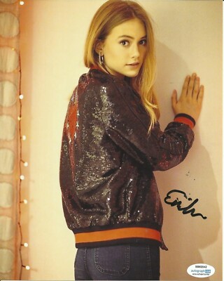 EMILIA JONES SIGNED PHOTO (4) AUCH ACOA