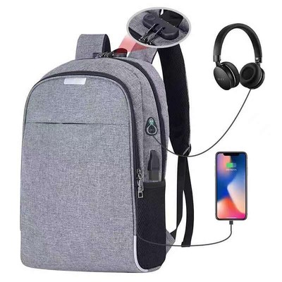 unisex usb charging backpack