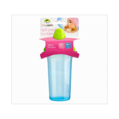 Auslaufsichere Trinkflasche 285 ml für Babys Baby Pipkin Auslaufsicher Becher