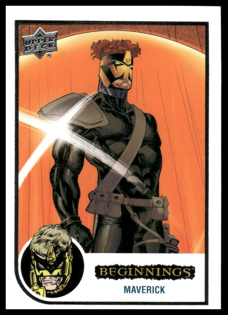 Maverick David North 2024 Upper Deck Marvel Beginnings #53 Cell