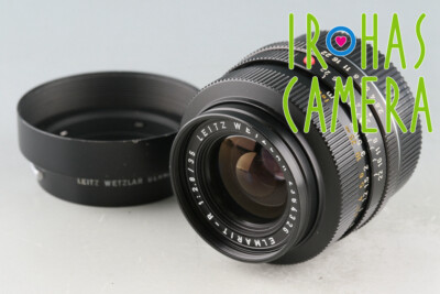 レンズ(単焦点) Leica ELMARIT-R 35mm f2.8 Leica 35mm f2.8 Elmarit-R Wetzlar 1 Cam Lens for Leica R | Blue