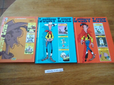 Lot 3 Comic Book Albums Lucky Luke Complete Morris 11 9 Stories | eBay
