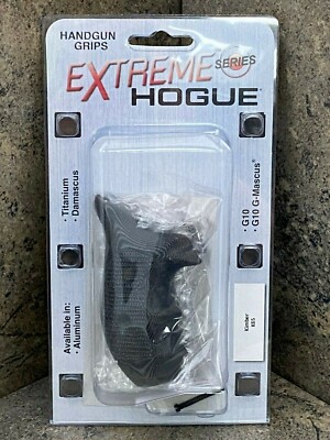 Hogue Piranha G10 Grip for Kimber K6 DAO Bantam  G-Mascus Black/Gray 41137