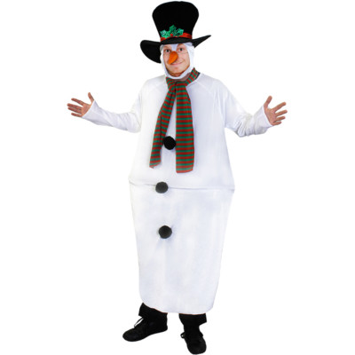 knee length dresses for ladies Christmas Snow Woman Fancy dress Costume – Sowest Fancy Dress main image 1