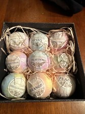 9 Piece Salt Bath Bombs.