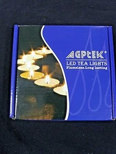 LED Tea Lights Box Sets Of 25 AGPTEK Flameless