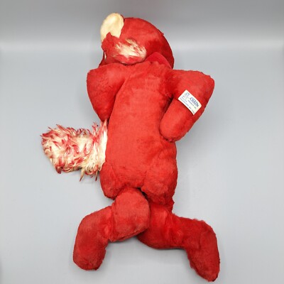 Vintage 1960's Charm Originals Inc Red Fox Plush 16
