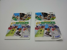 Wii Deca Sports Nintendo Wii, 2009 Manual Only lot of 2. FREE SHIPPING