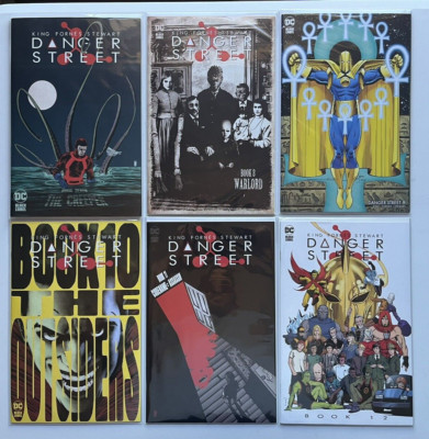 DANGER STREET 7 (2 issues) 8 9 10 11 12 / 2023 Tom King / DC Black Label