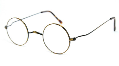 MEG Germany 17010R AG Brille Eyeglasses Kleine Rund Gläser 38-25 Round Saddle