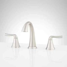 Signature Hardware Provincetown 1.2 GPM Widespread Bathroom Faucet SHWSCPR807ZBN