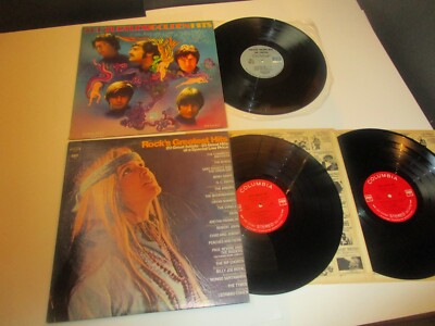 2 LP LOT 60'S ROCK    .TURTLES ,BYRDS .MOBY GRAPE  VG+ TO EX    BQ28