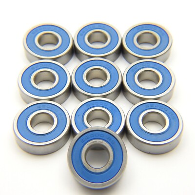 10 Stück SS 6000 2RS (10x26x8 mm) Edelstahl Kugellager Rillenkugellager Niro