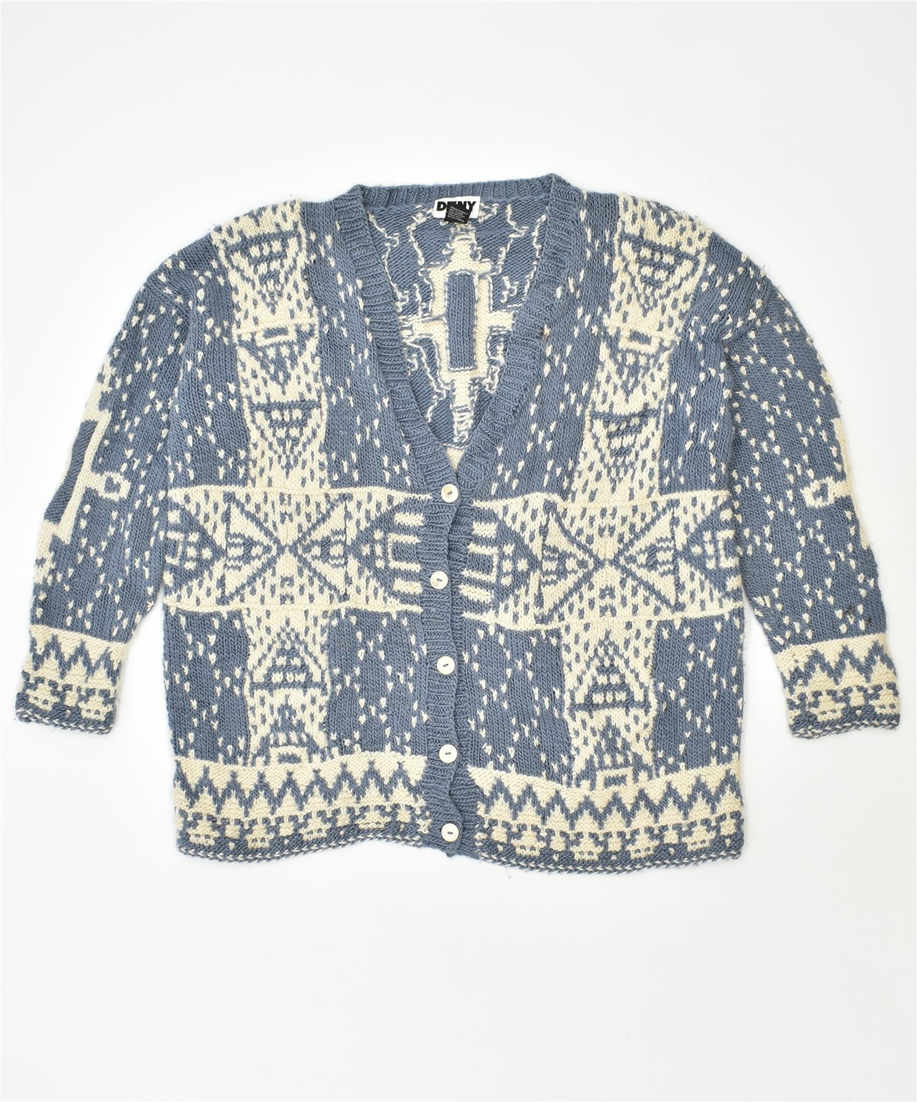 DKNY Womens Oversized Cardigan Sweater 