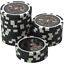 Miniaturansicht 7  - Pokerchips 13g Clay Laser Metallkern Casino Ultimate 1 bis 50000 f Pokerkoffer 