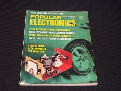 1968 SEPTEMBER POPULAR ELECTRONICS & ELECTRONICS WORLD MAGAZINE - H 8517