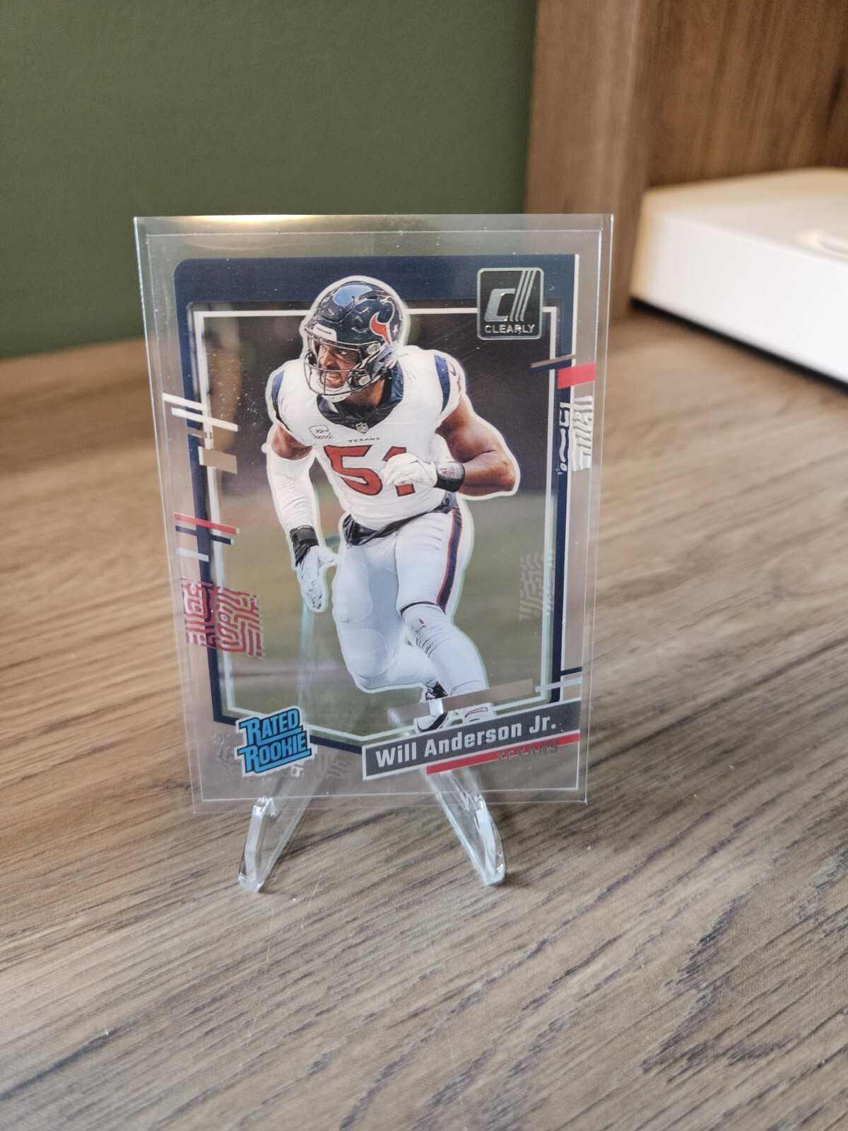 2023 Panini Clearly Donruss - Rated Rookie #90 Will Anderson (RC)