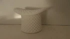 Vintage Westmoreland Top Hat White Milk Glass Toothpick Holder 2 5/8" Tall